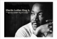 Martin Luther King Jr 영문 보고서